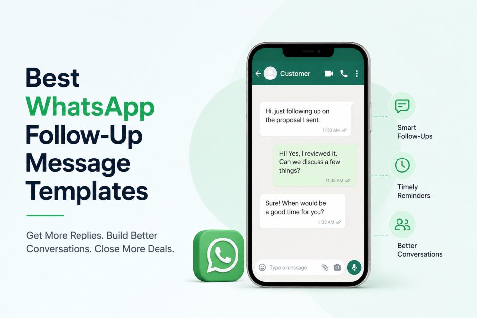 Best WhatsApp Follow-Up Message Templates