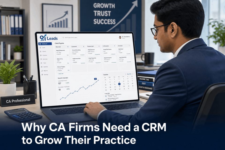 Why CA Firms Need a CRM to Grow Their Practice